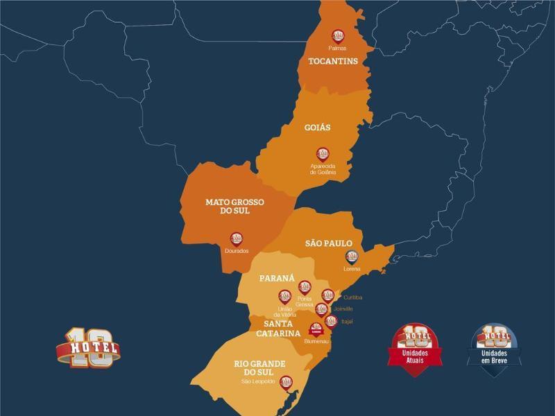Hotel 10 Joinville Ngoại thất bức ảnh